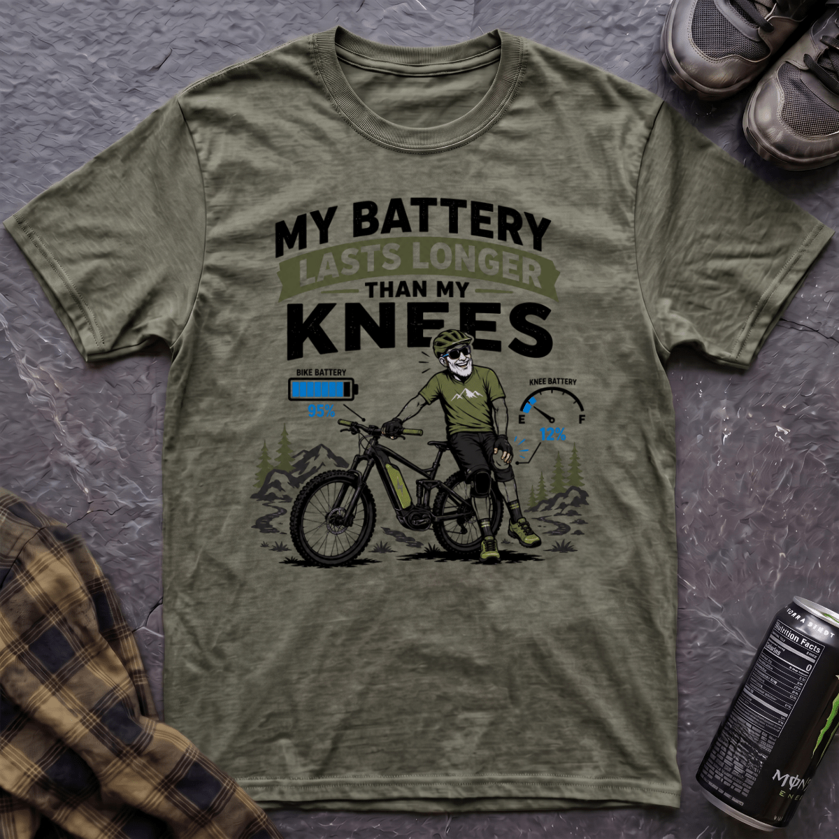 My Battery Lasts Longer T-Shirt - AspenCrestOutdoors