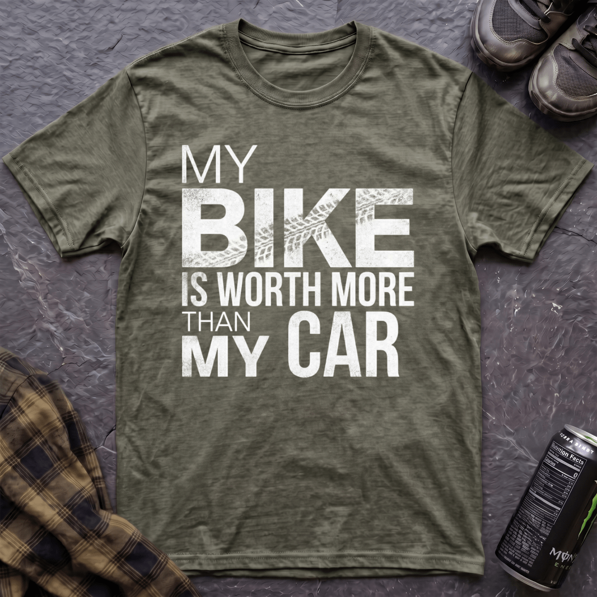My Bike Is Worth More T-Shirt - AspenCrestOutdoors
