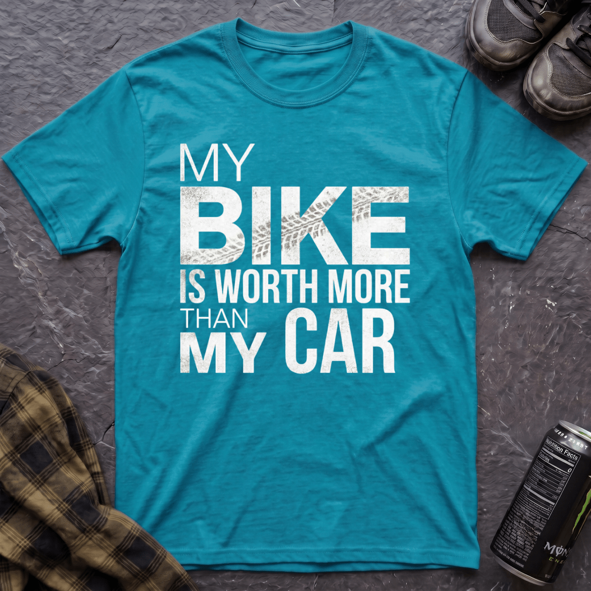My Bike Is Worth More T-Shirt - AspenCrestOutdoors