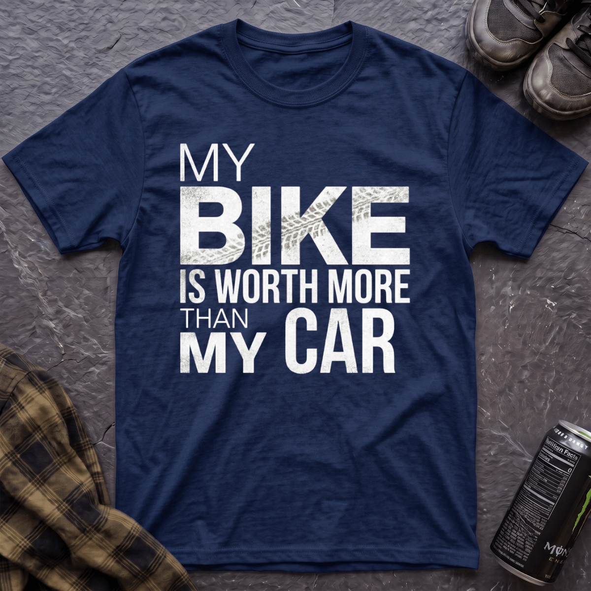 My Bike Is Worth More T-Shirt - AspenCrestOutdoors