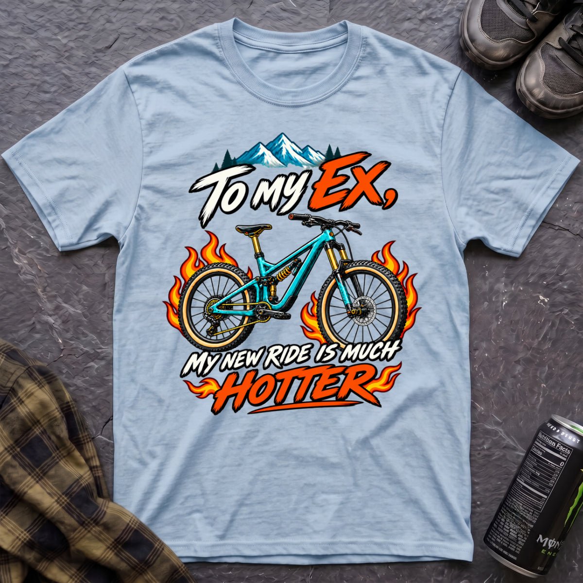 My New Ride Is Hotter T-Shirt - AspenCrestOutdoors
