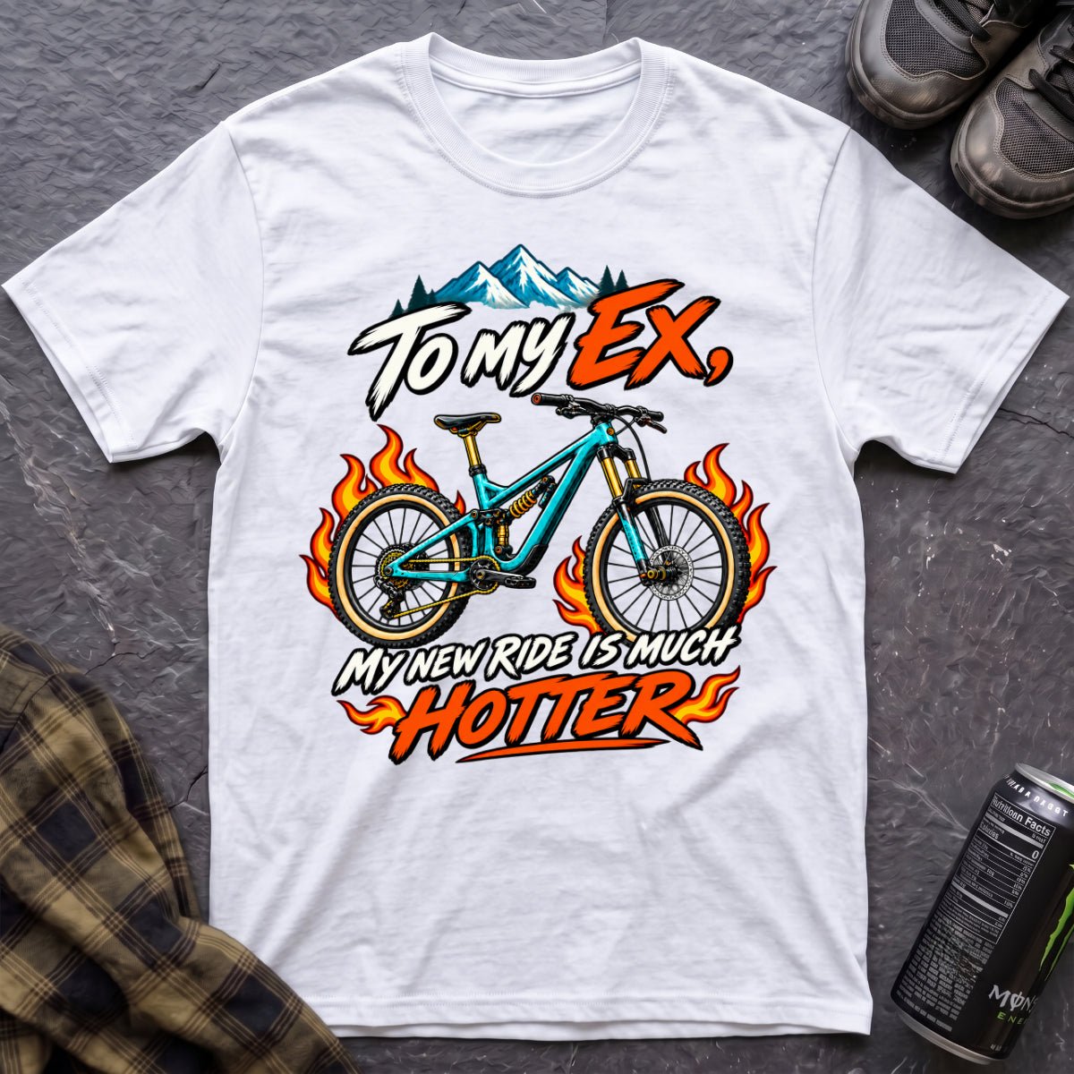 My New Ride Is Hotter T-Shirt - AspenCrestOutdoors