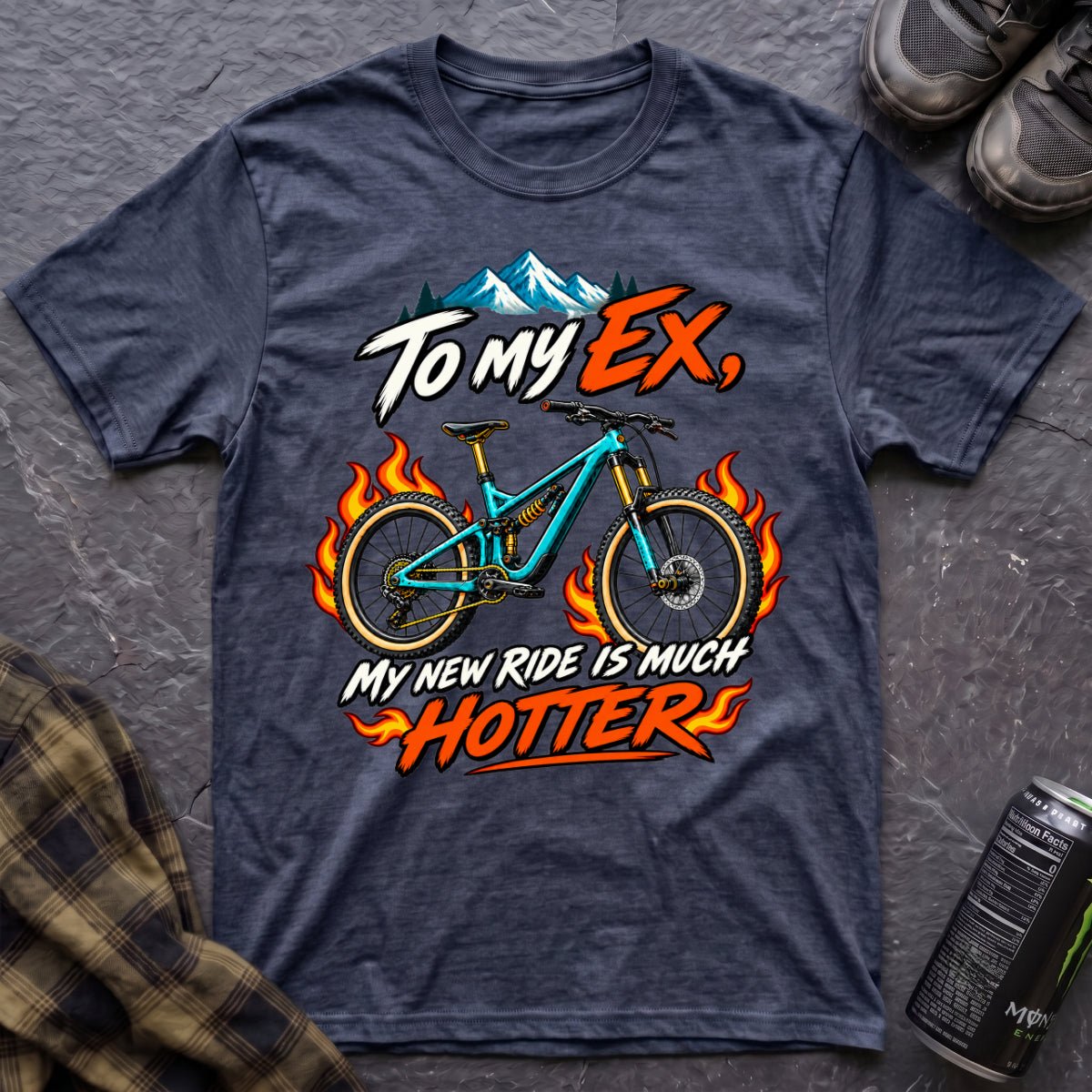 My New Ride Is Hotter T-Shirt - AspenCrestOutdoors