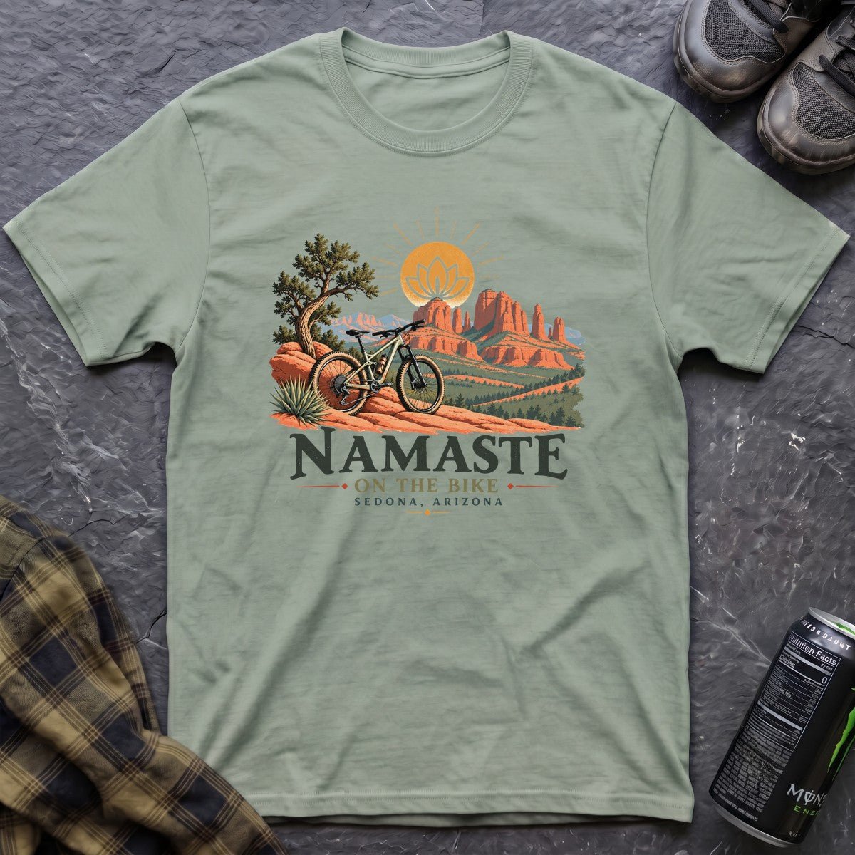 Namaste Sedona T-Shirt - AspenCrestOutdoors