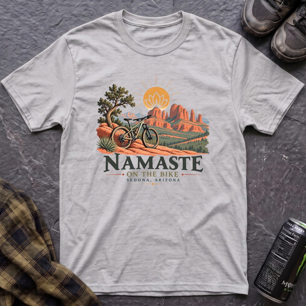 Namaste Sedona T-Shirt - AspenCrestOutdoors