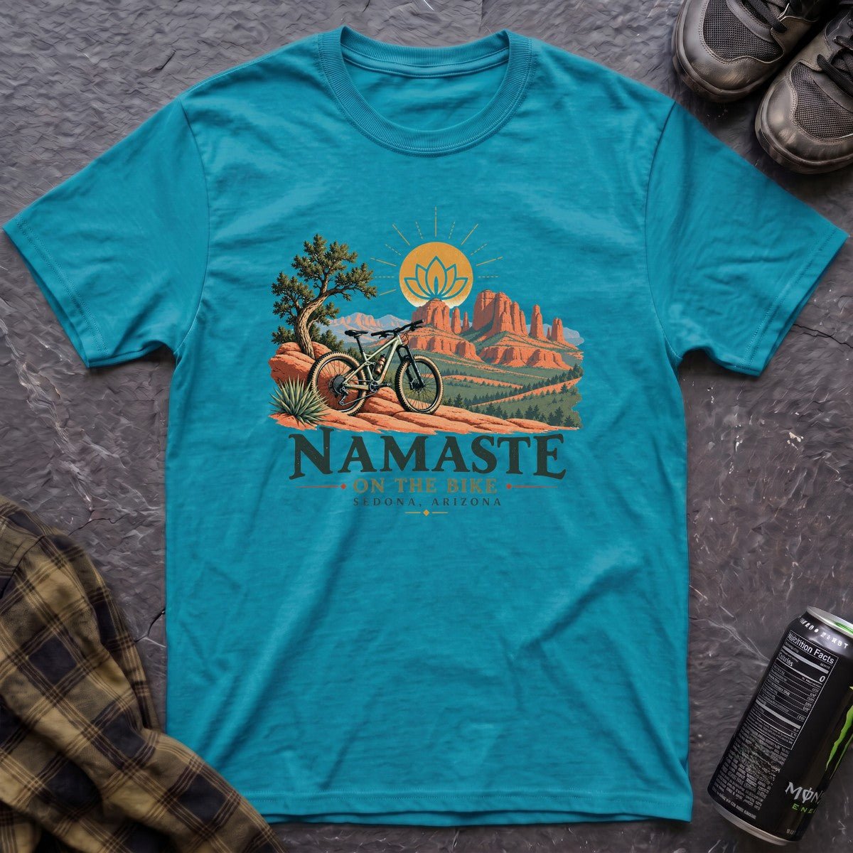 Namaste Sedona T-Shirt - AspenCrestOutdoors