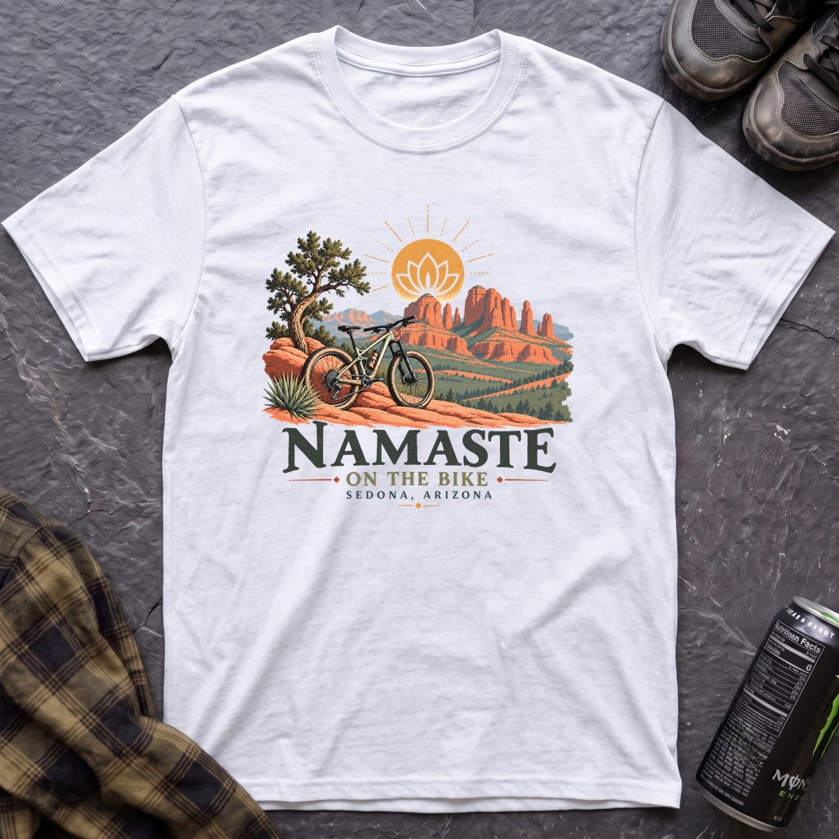 Namaste Sedona T-Shirt - AspenCrestOutdoors