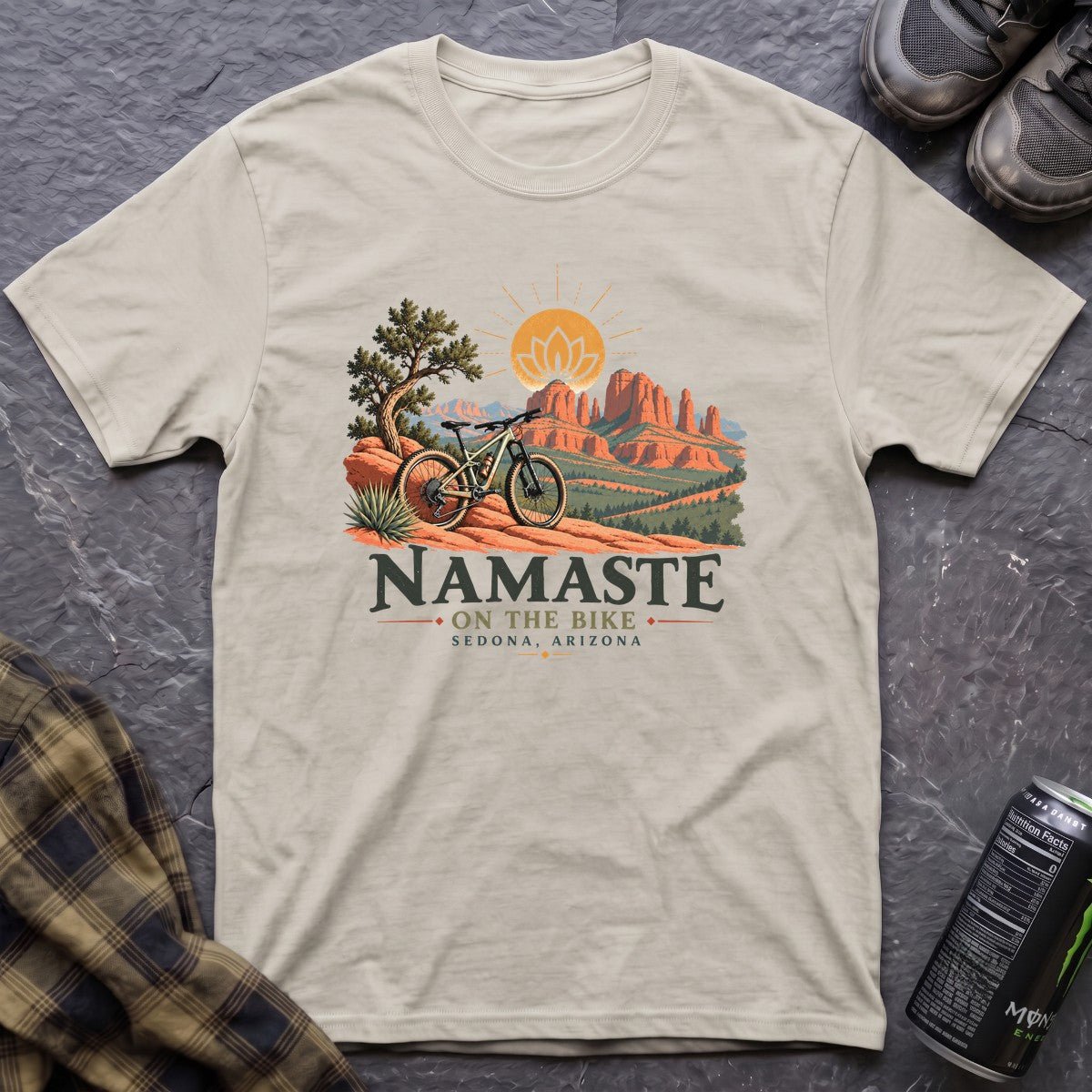 Namaste Sedona T-Shirt - AspenCrestOutdoors