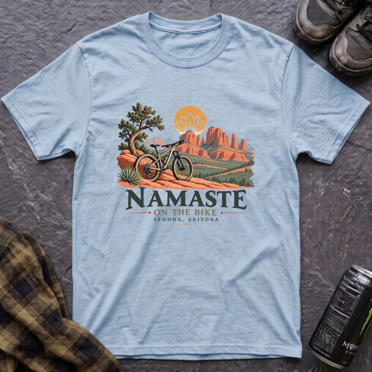 Namaste Sedona T-Shirt - AspenCrestOutdoors