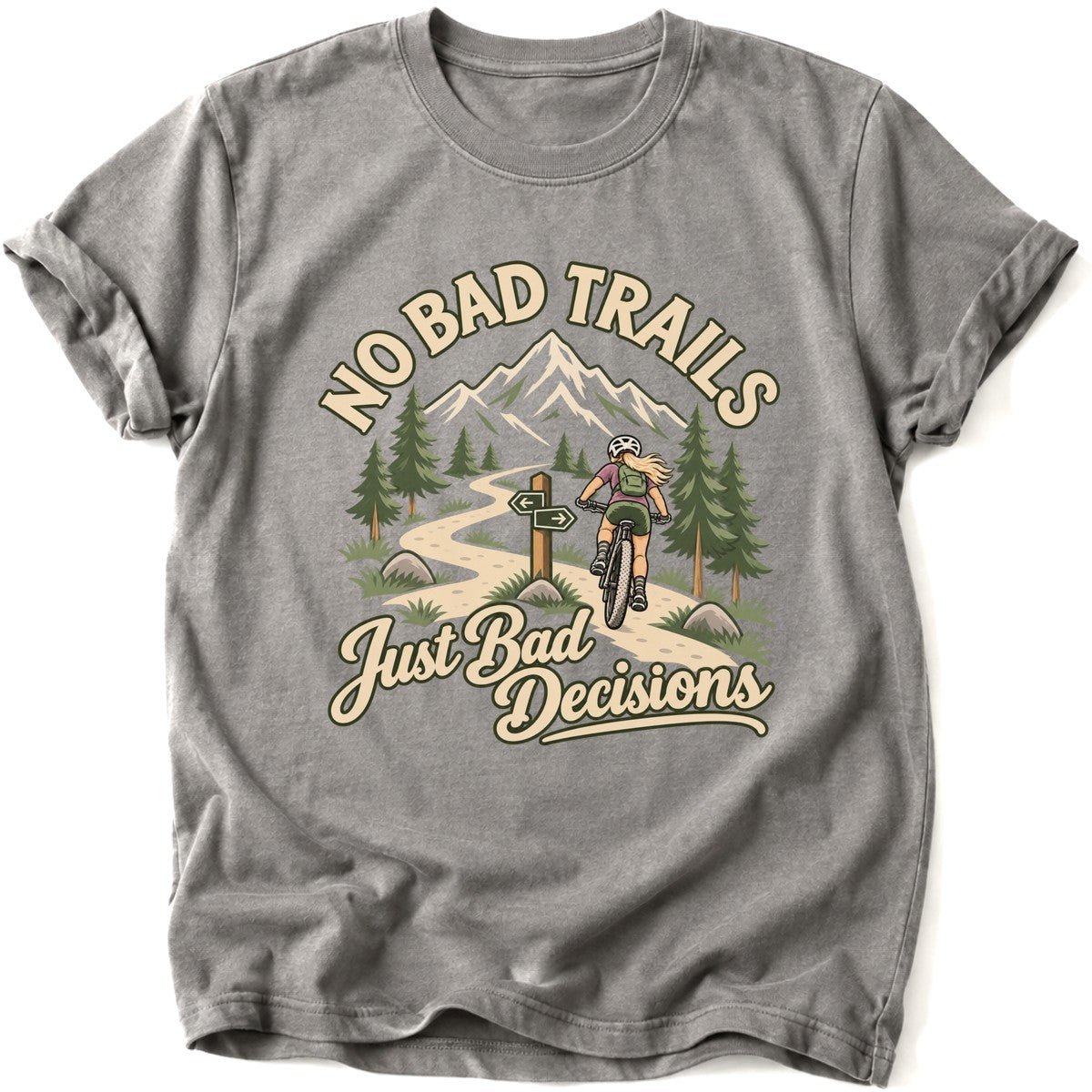 No Bad Trails T-Shirt - AspenCrestOutdoors