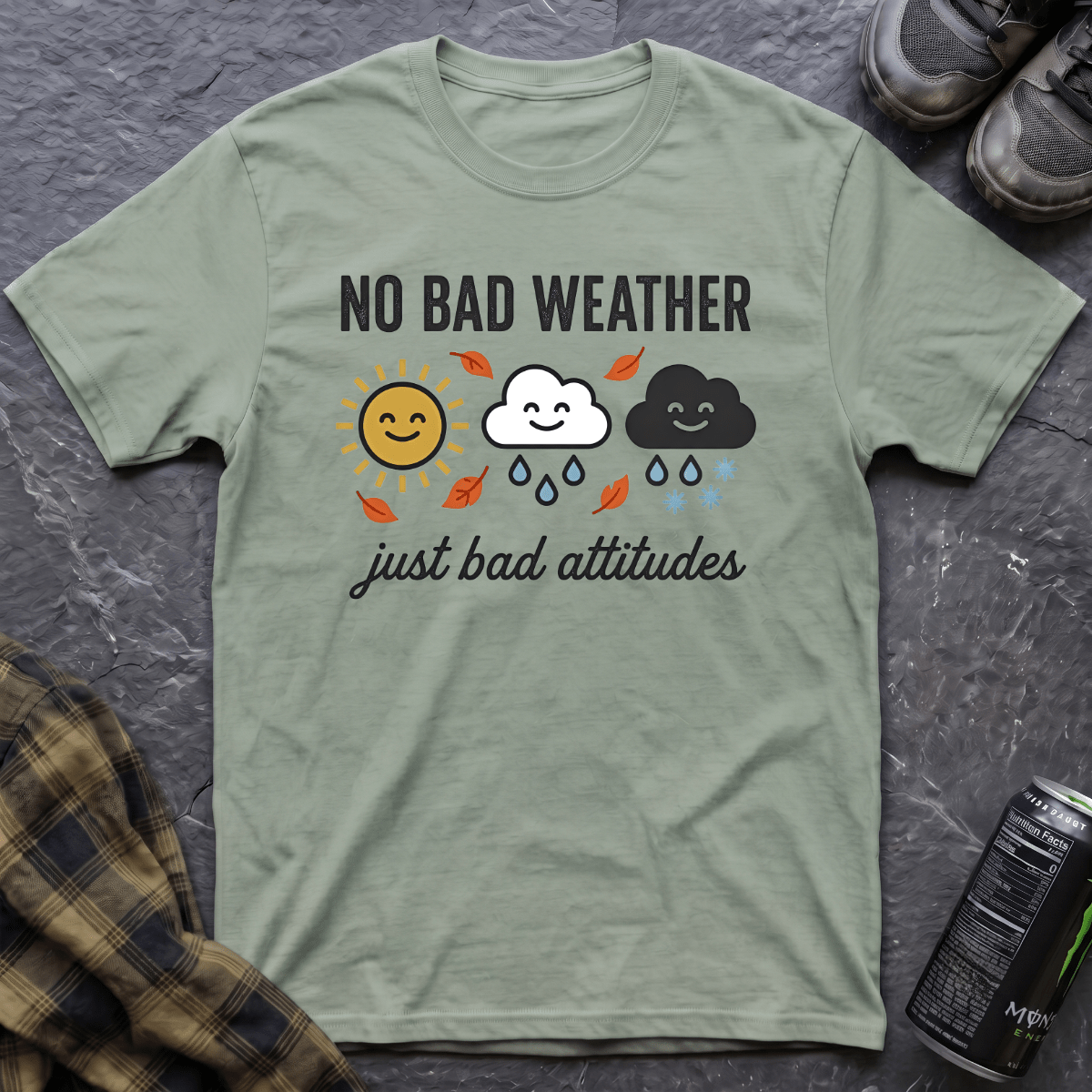 No Bad Weather T-Shirt - AspenCrestOutdoors