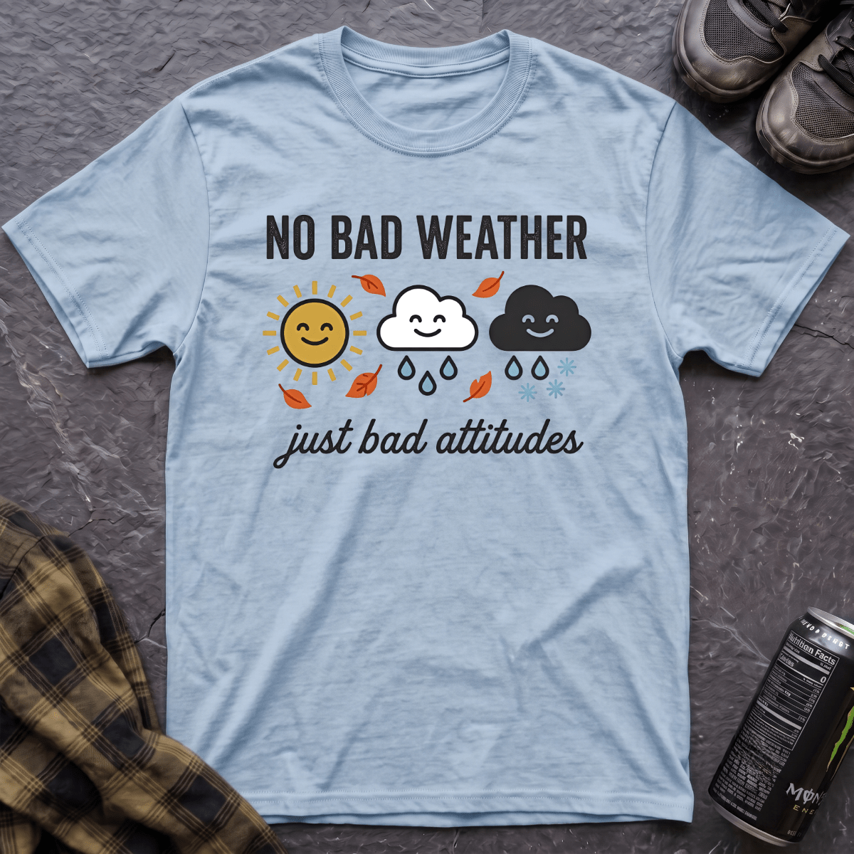 No Bad Weather T-Shirt - AspenCrestOutdoors