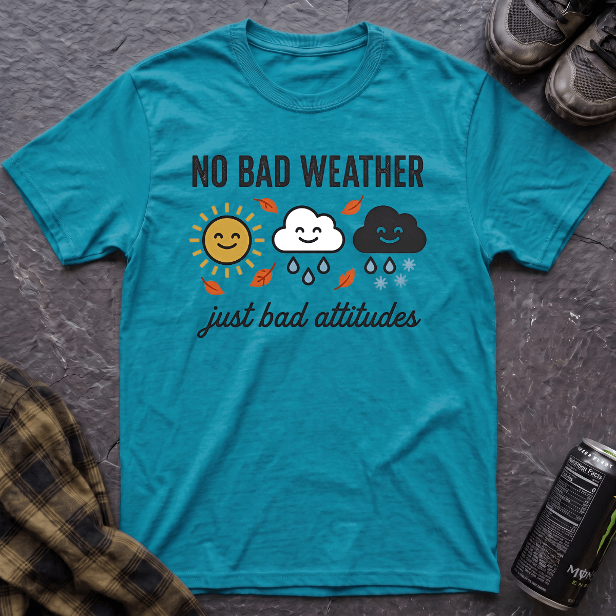 No Bad Weather T-Shirt - AspenCrestOutdoors