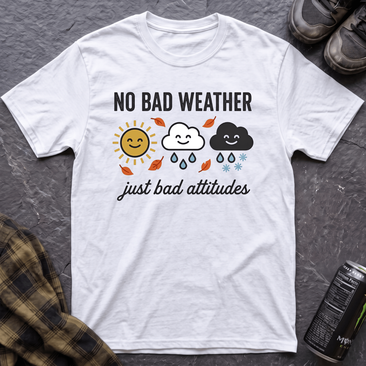No Bad Weather T-Shirt - AspenCrestOutdoors