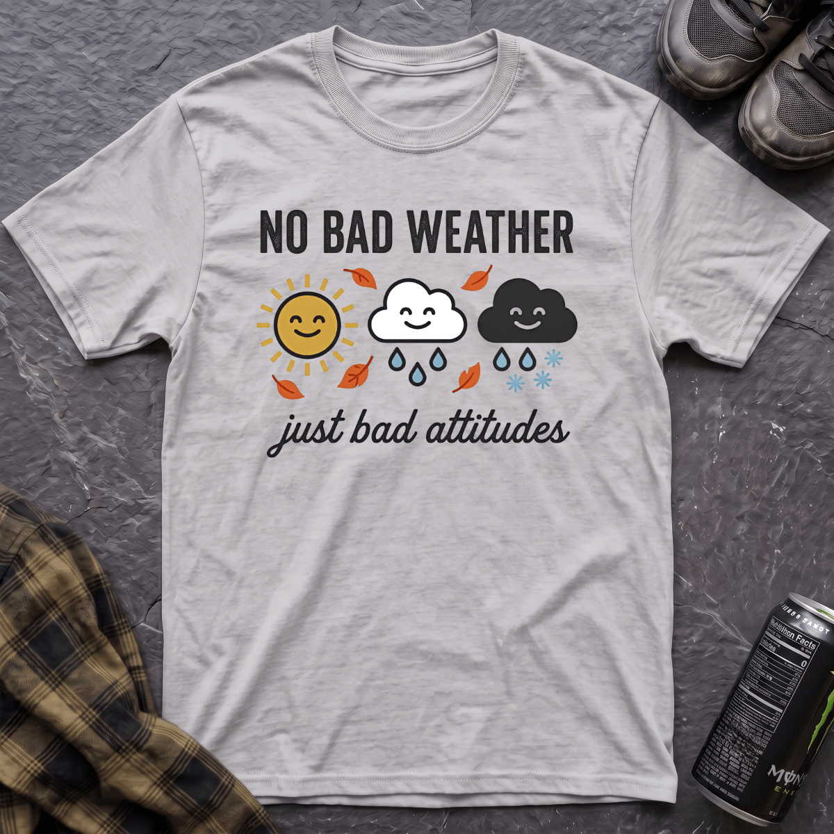 No Bad Weather T-Shirt - AspenCrestOutdoors