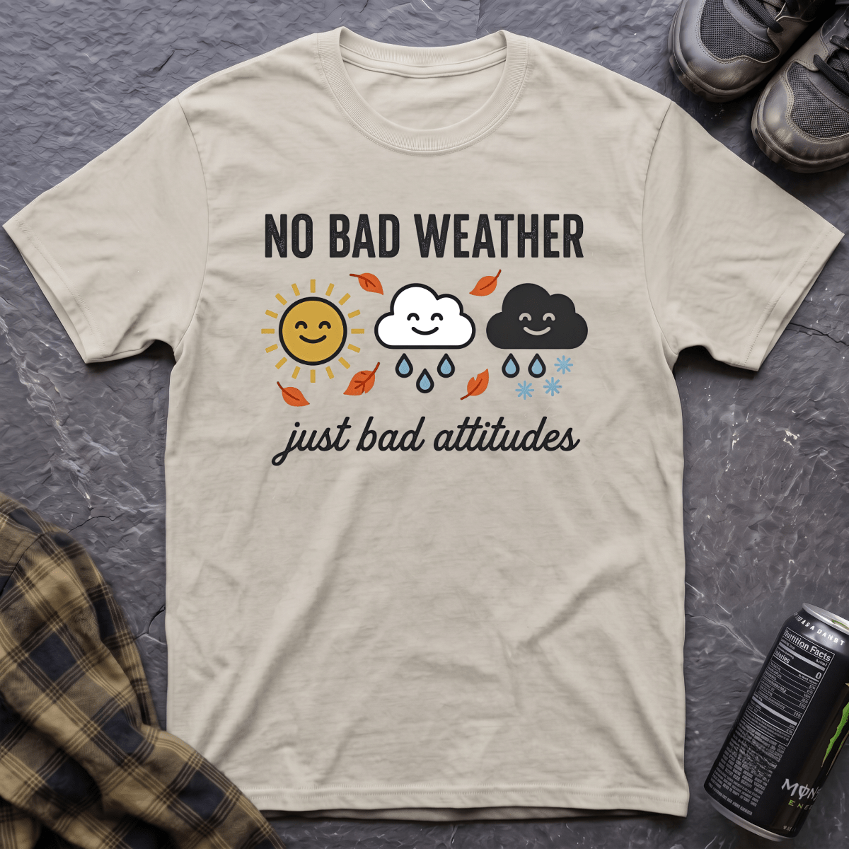 No Bad Weather T-Shirt - AspenCrestOutdoors