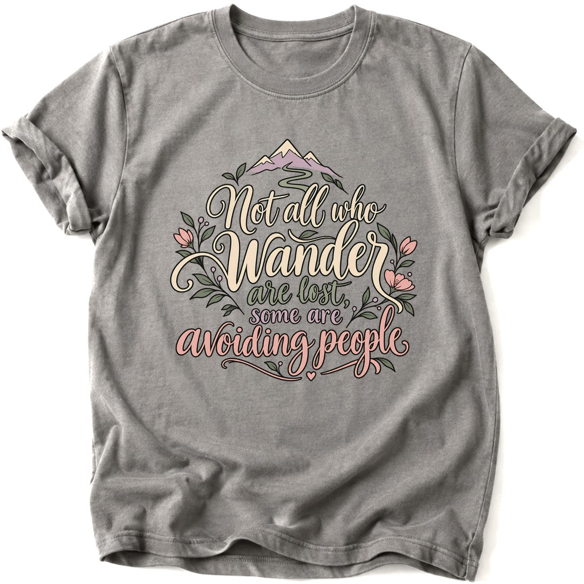 Not All Who Wander T-Shirt - AspenCrestOutdoors