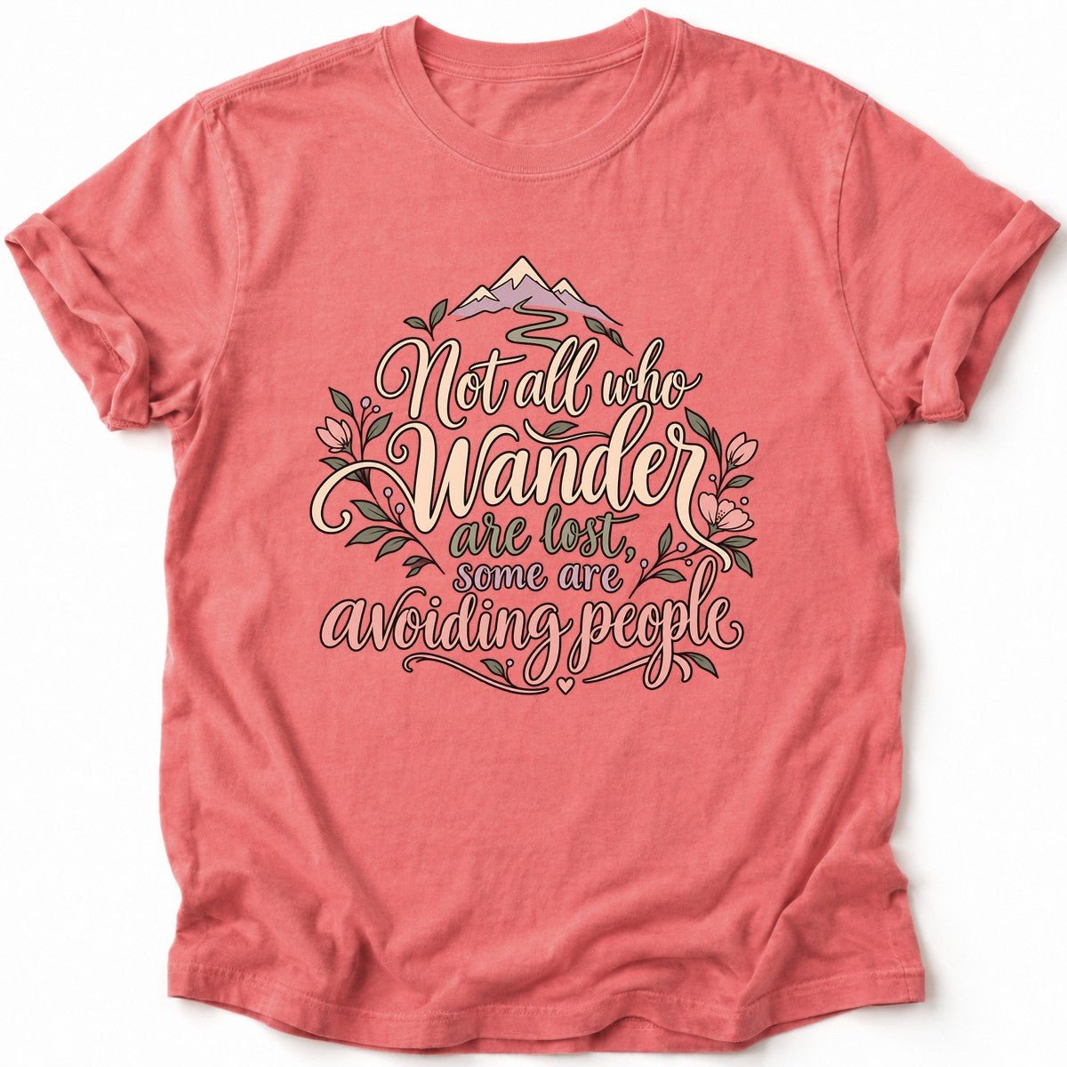 Not All Who Wander T-Shirt - AspenCrestOutdoors