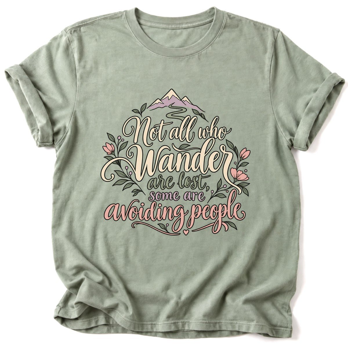 Not All Who Wander T-Shirt - AspenCrestOutdoors