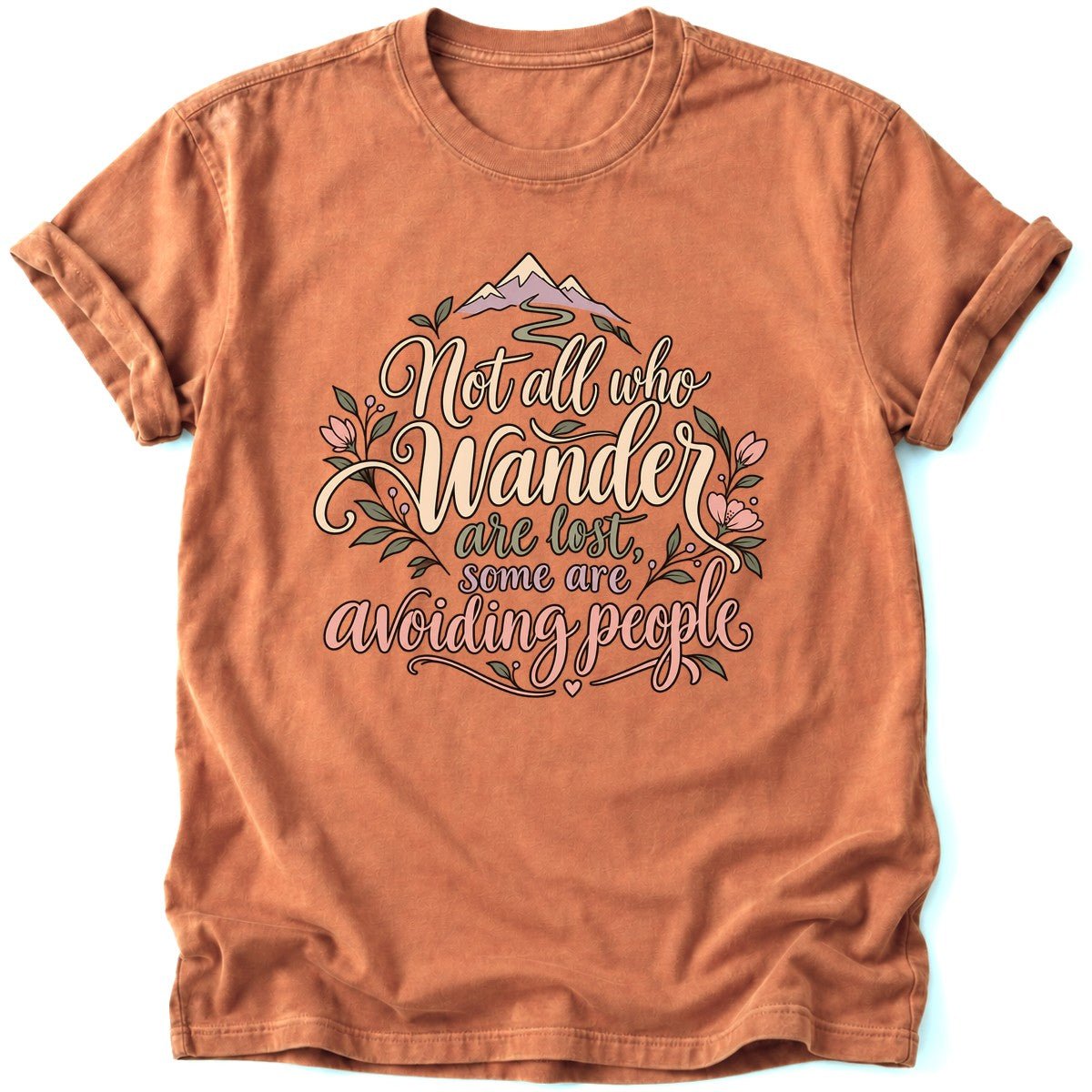 Not All Who Wander T-Shirt - AspenCrestOutdoors