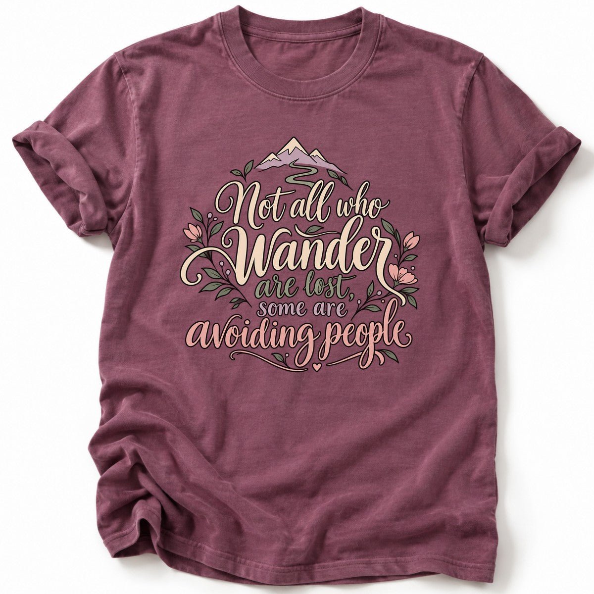 Not All Who Wander T-Shirt - AspenCrestOutdoors