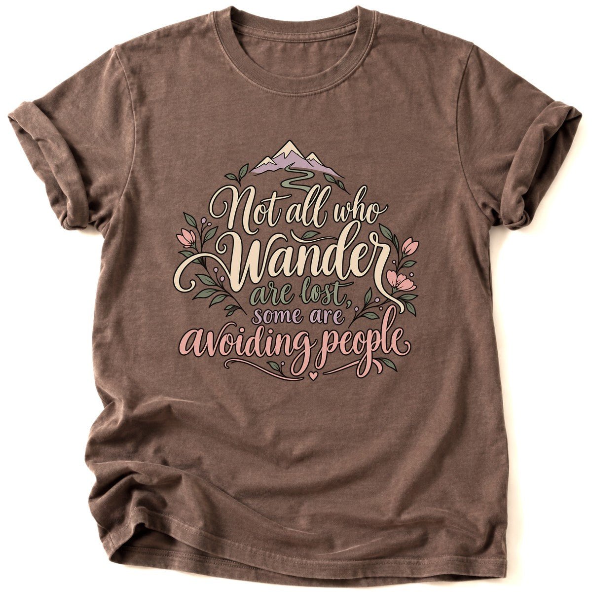 Not All Who Wander T-Shirt - AspenCrestOutdoors