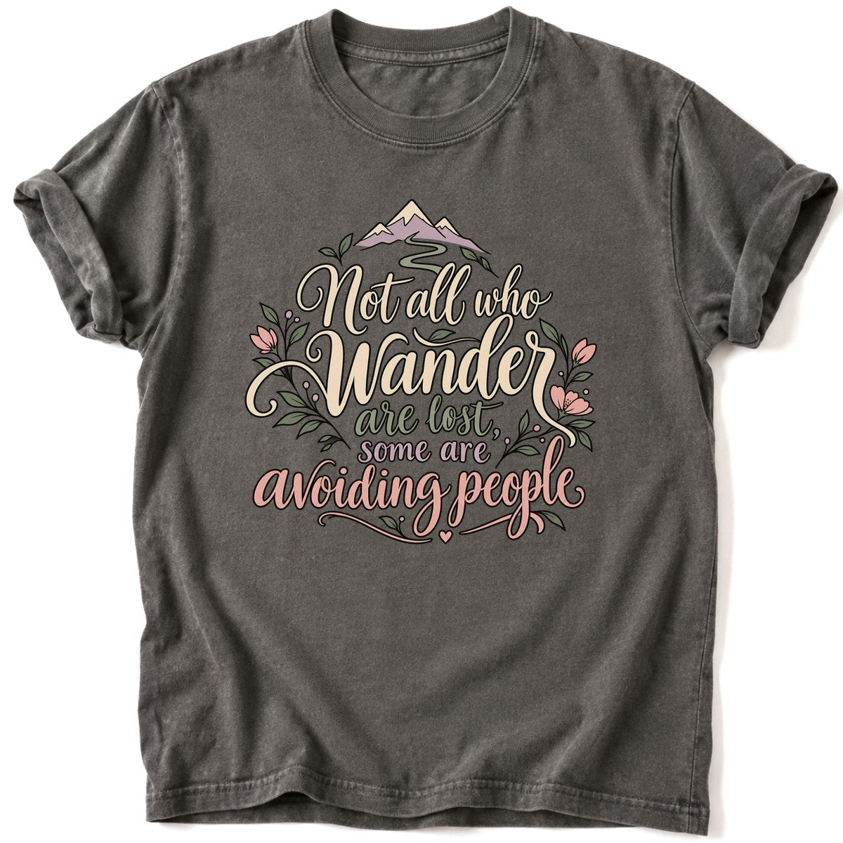 Not All Who Wander T-Shirt - AspenCrestOutdoors