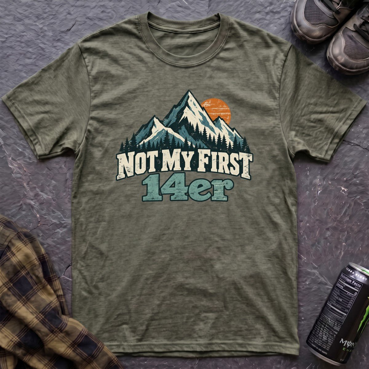 Not My First 14er T-Shirt - AspenCrestOutdoors
