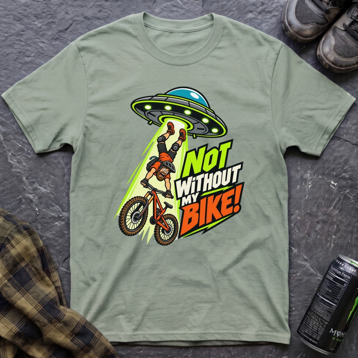Not Without My Bike! T-Shirt - AspenCrestOutdoors