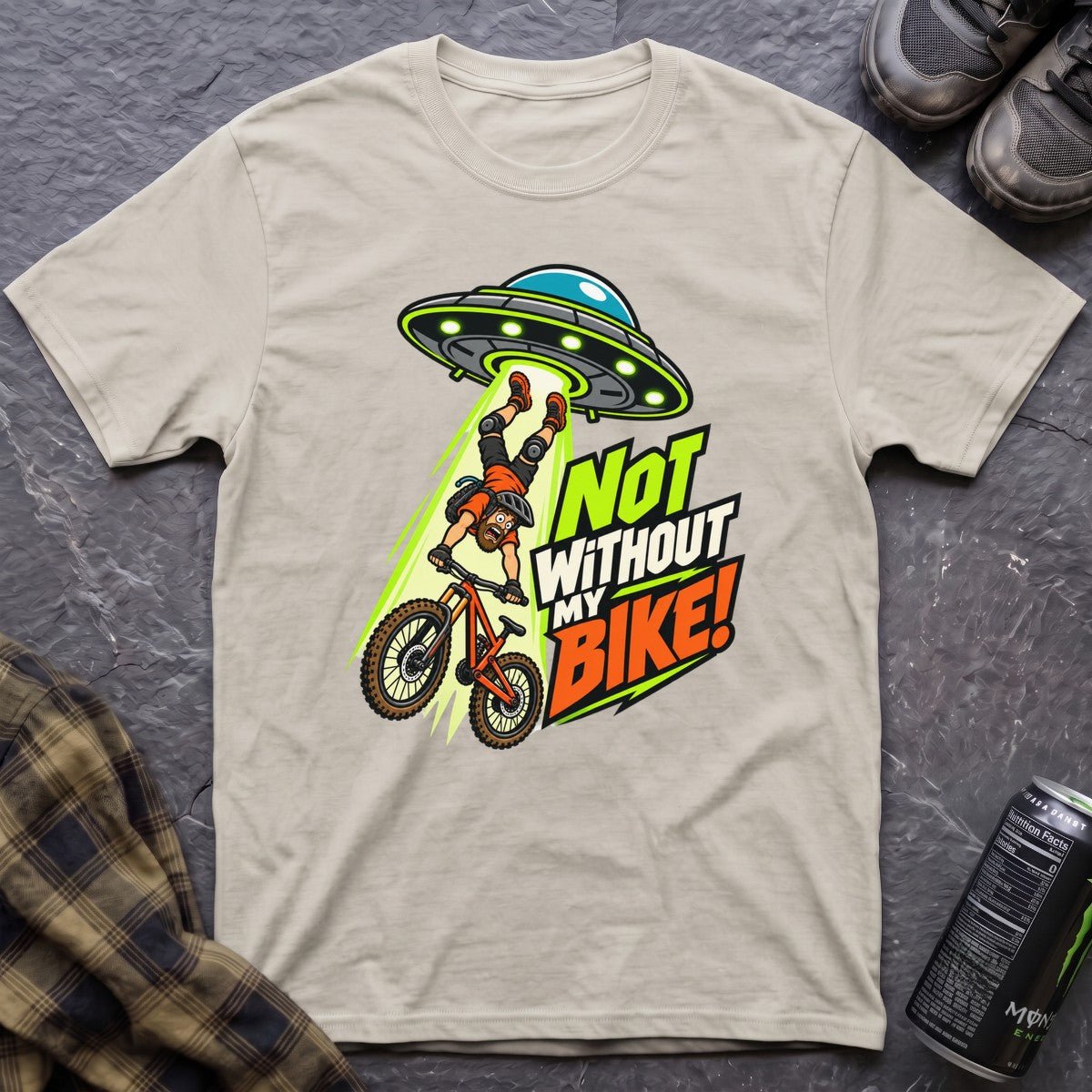 Not Without My Bike! T-Shirt - AspenCrestOutdoors