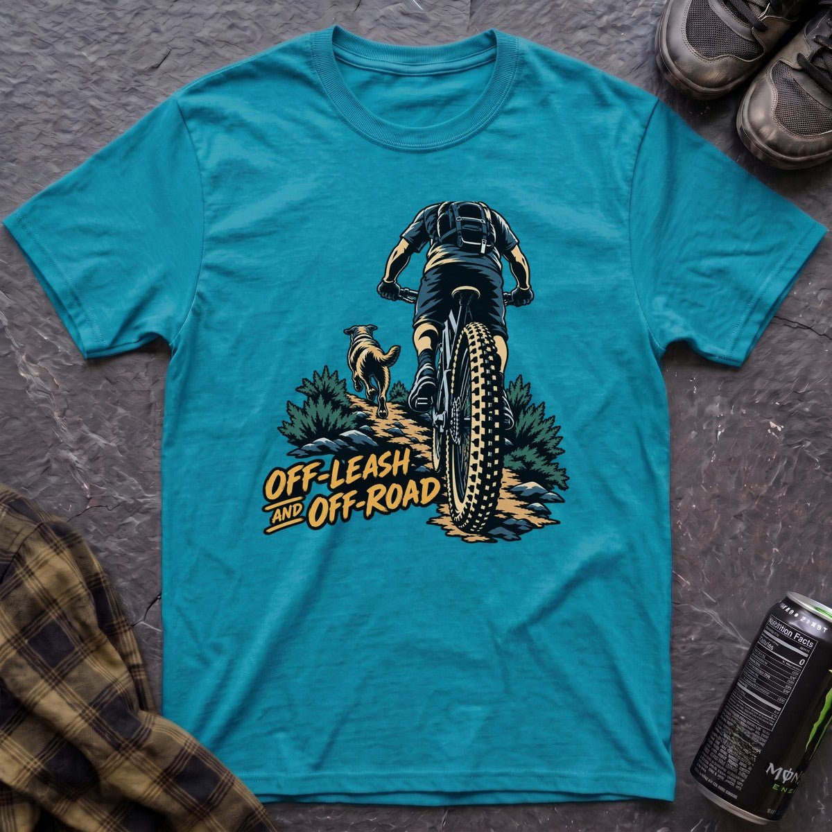 Off Leash and Off Road T-Shirt - AspenCrestOutdoors