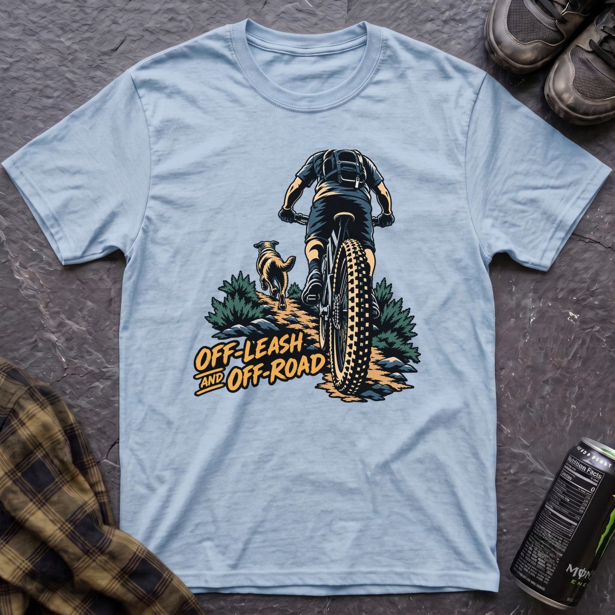 Off Leash and Off Road T-Shirt - AspenCrestOutdoors