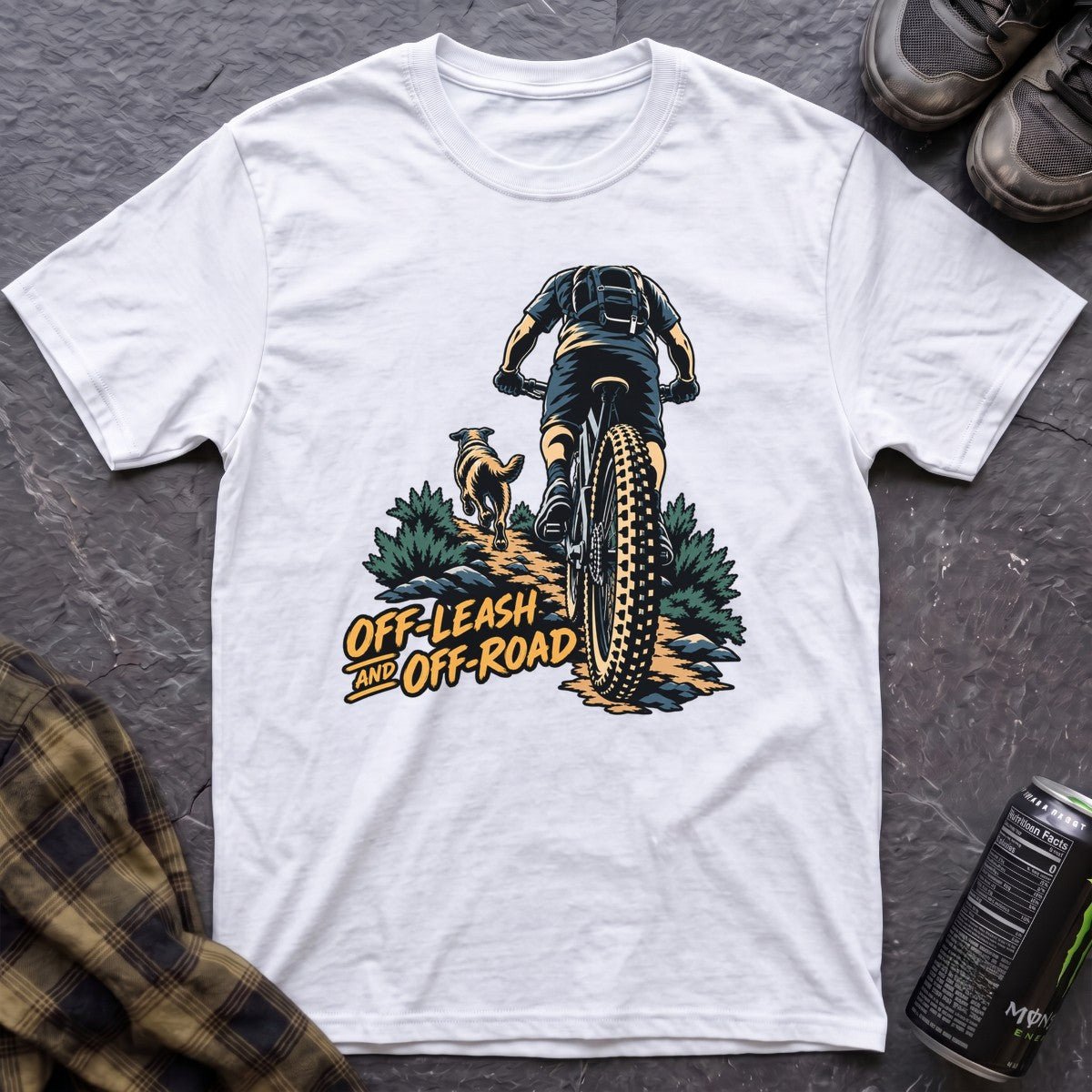Off Leash and Off Road T-Shirt - AspenCrestOutdoors