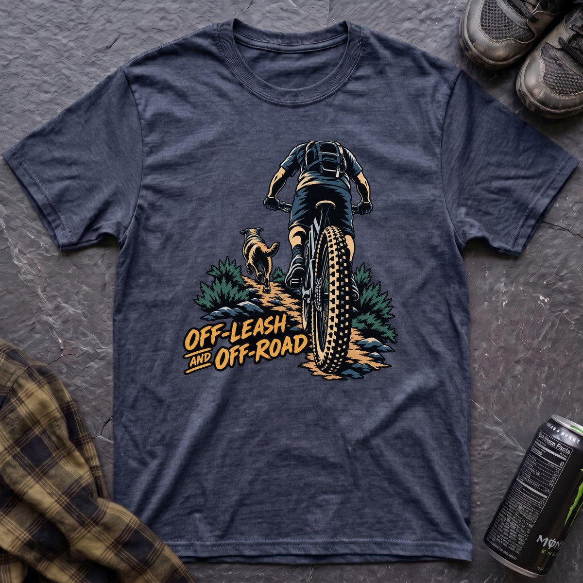 Off Leash and Off Road T-Shirt - AspenCrestOutdoors
