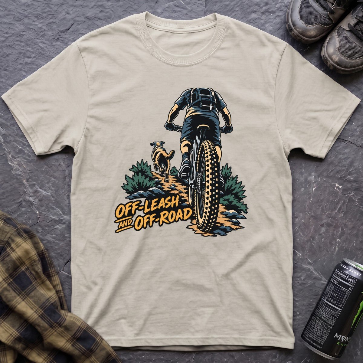 Off Leash and Off Road T-Shirt - AspenCrestOutdoors