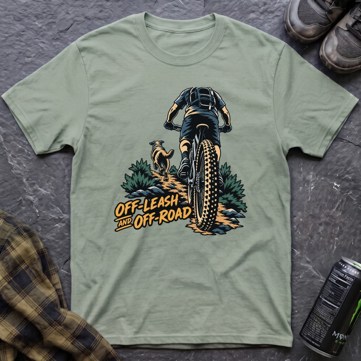 Off Leash and Off Road T-Shirt - AspenCrestOutdoors