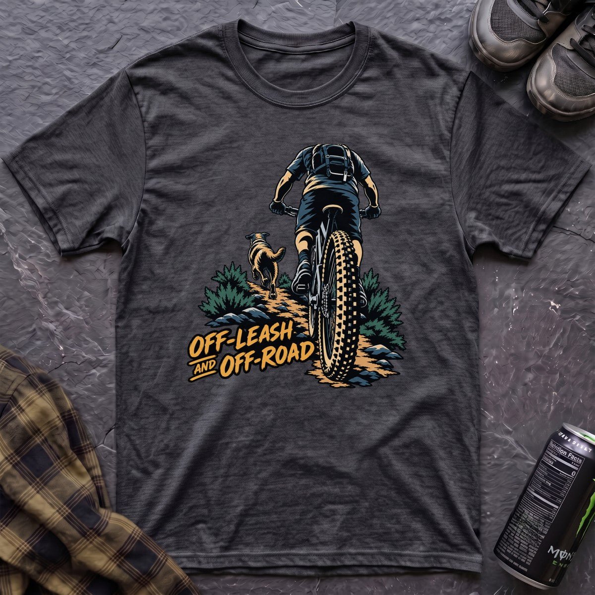 Off Leash and Off Road T-Shirt - AspenCrestOutdoors