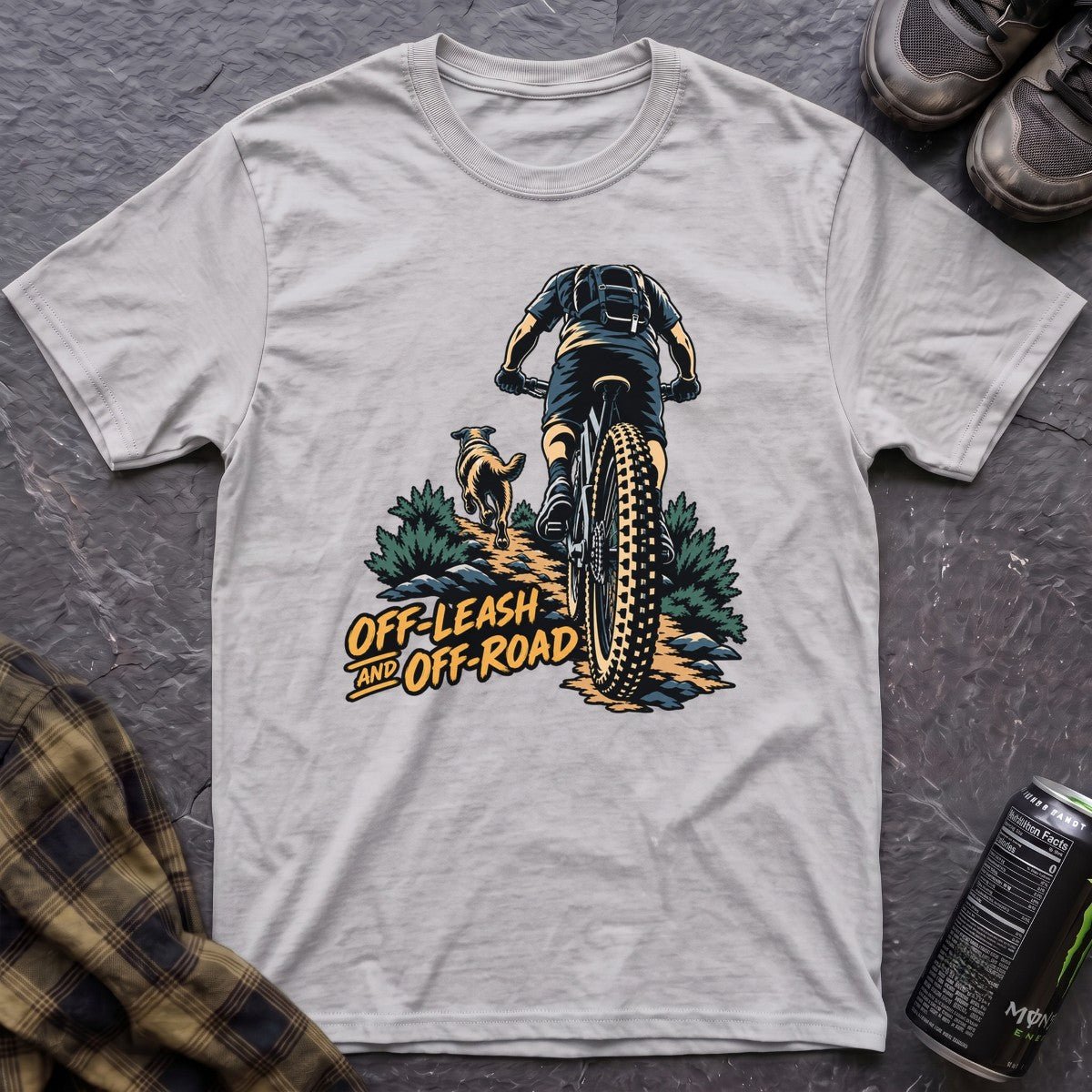 Off Leash and Off Road T-Shirt - AspenCrestOutdoors