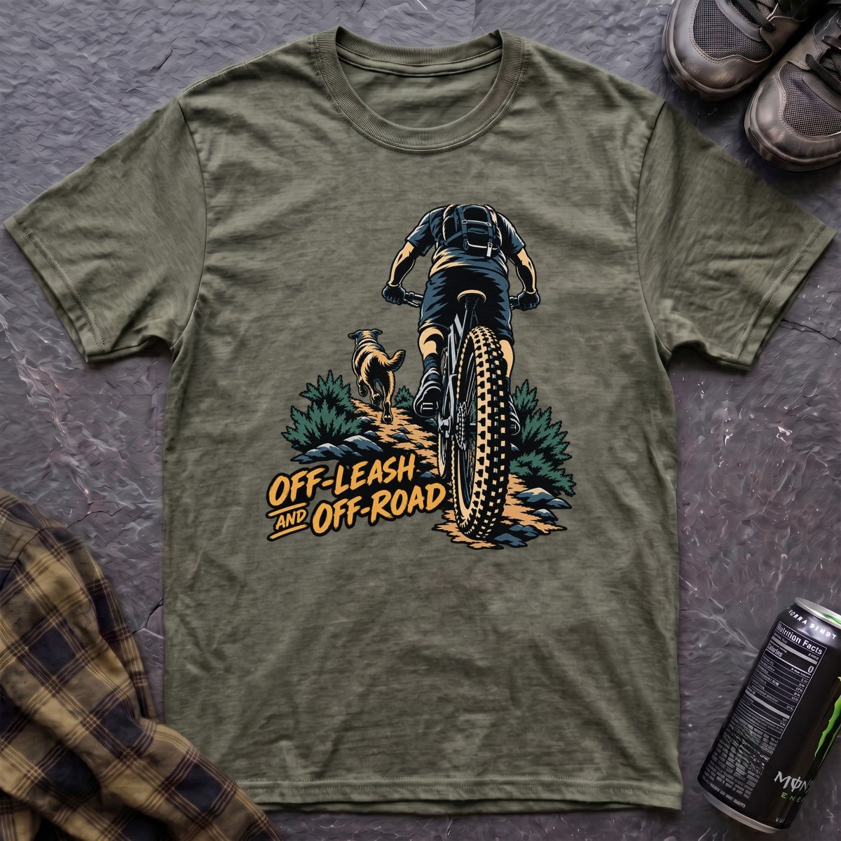 Off Leash and Off Road T-Shirt - AspenCrestOutdoors