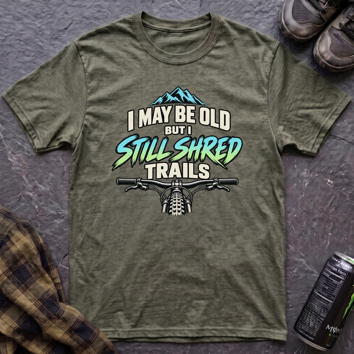 Old But Still Shred T-Shirt - AspenCrestOutdoors