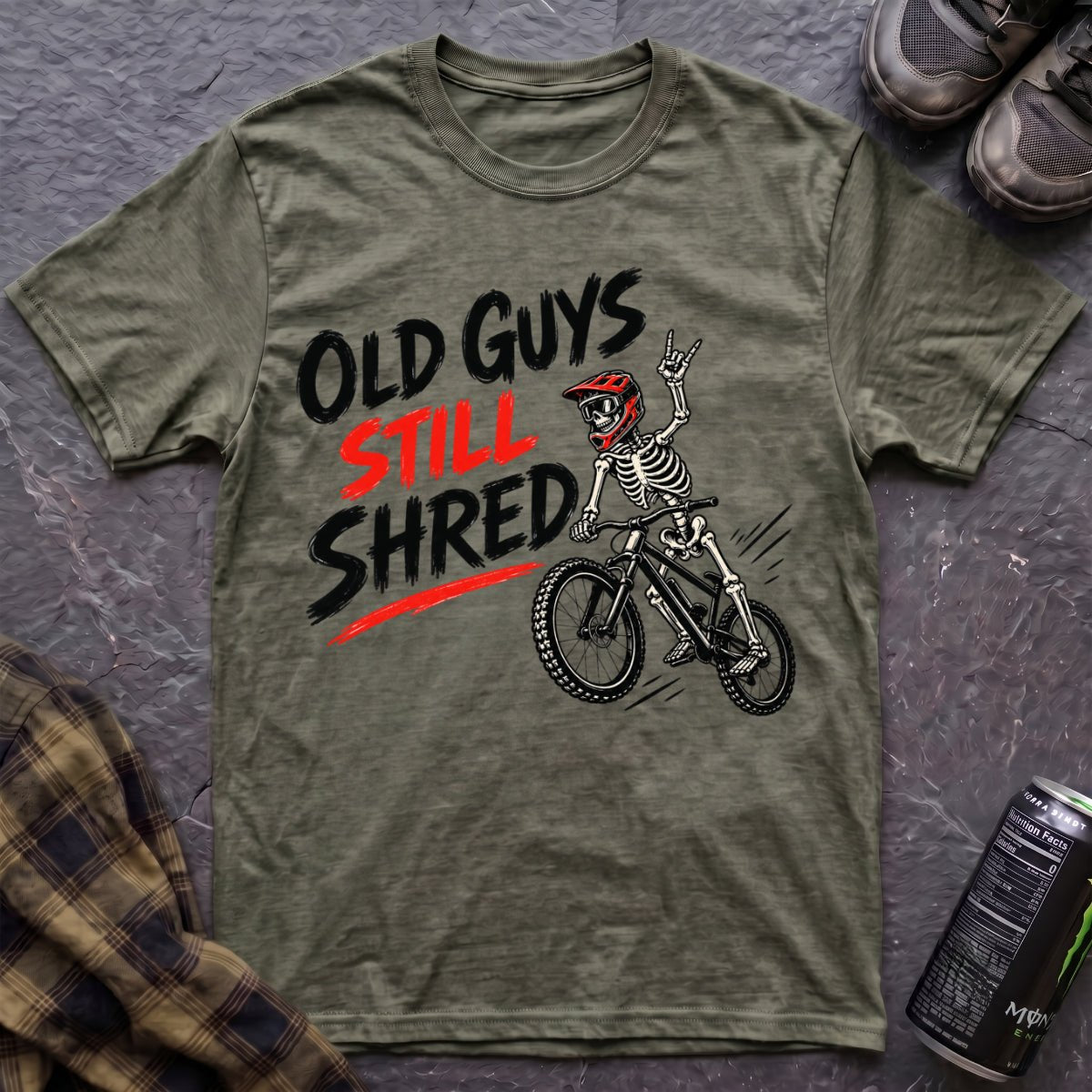 Old Guys Still Shred T-Shirt - AspenCrestOutdoors