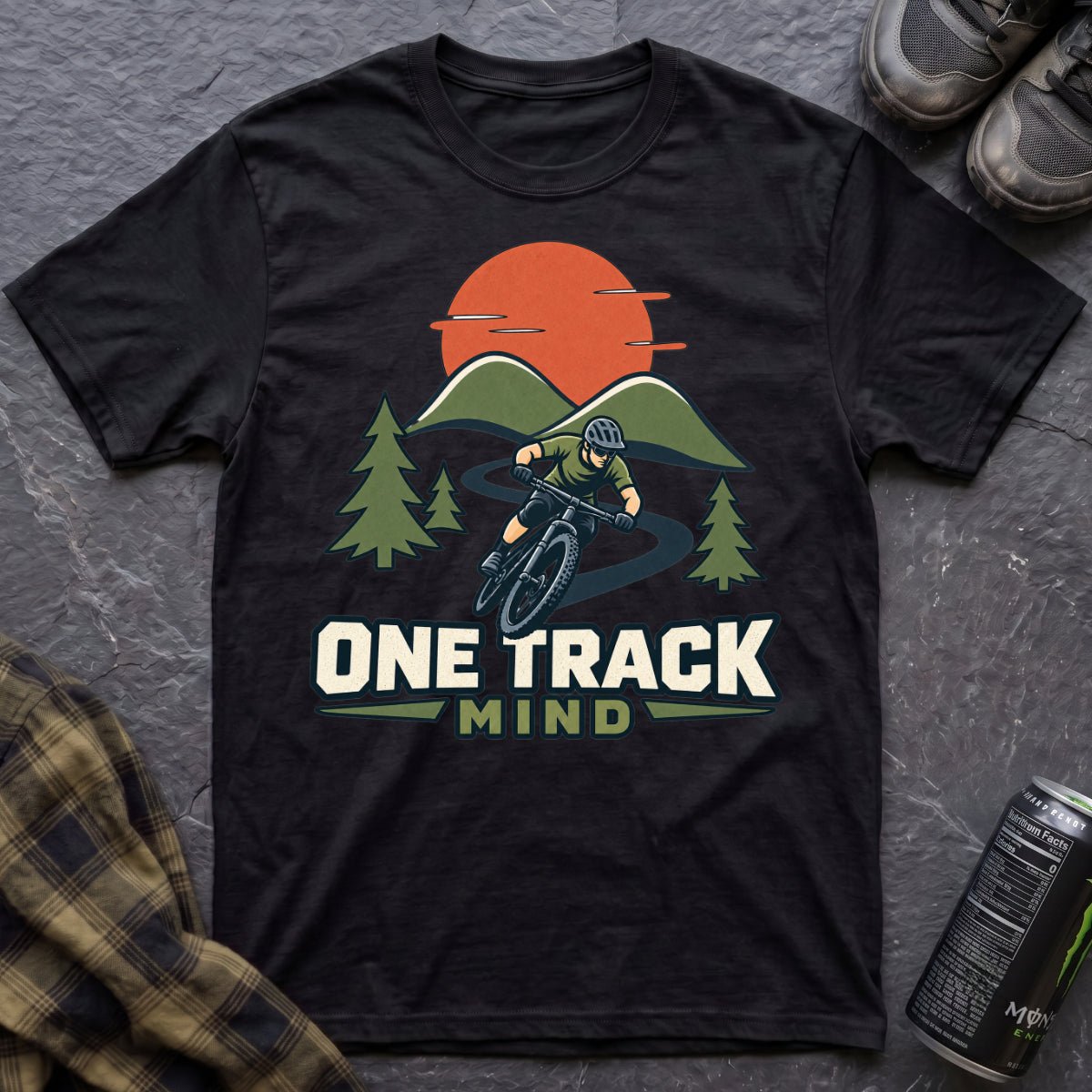 One Track Mind T-Shirt - AspenCrestOutdoors