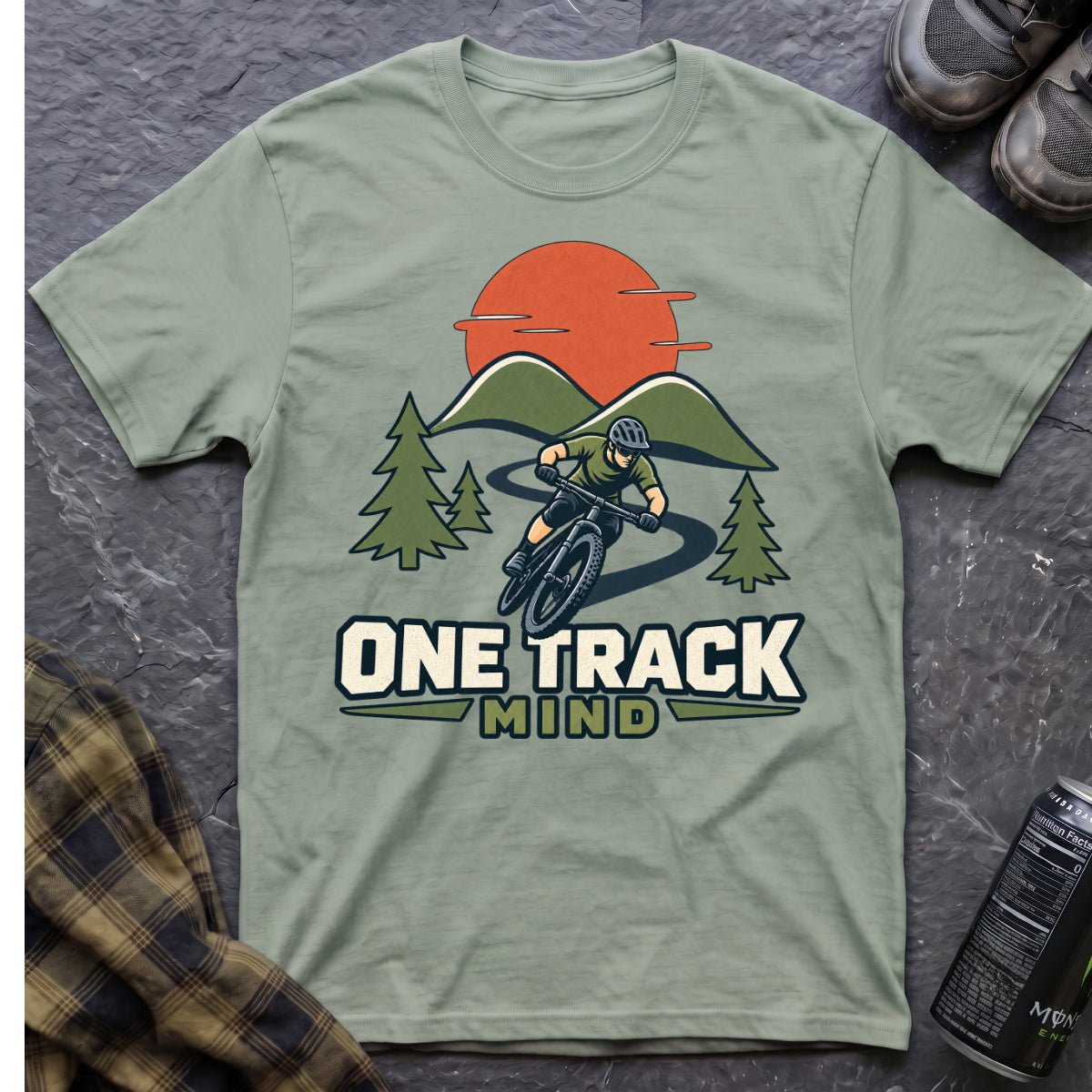 One Track Mind T-Shirt - AspenCrestOutdoors