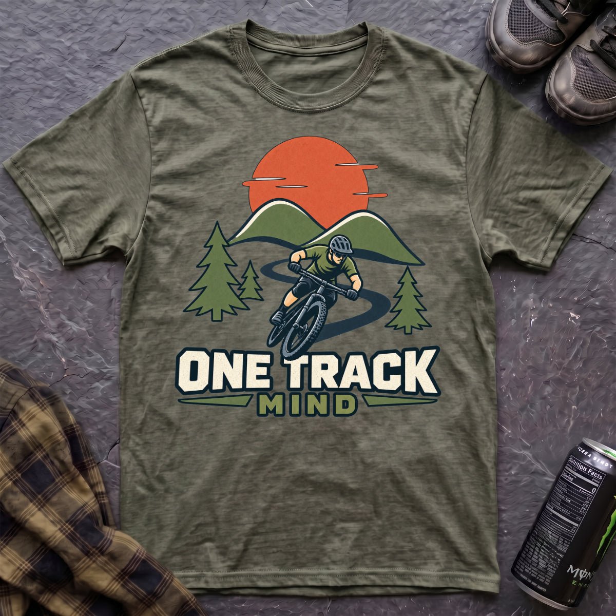 One Track Mind T-Shirt - AspenCrestOutdoors