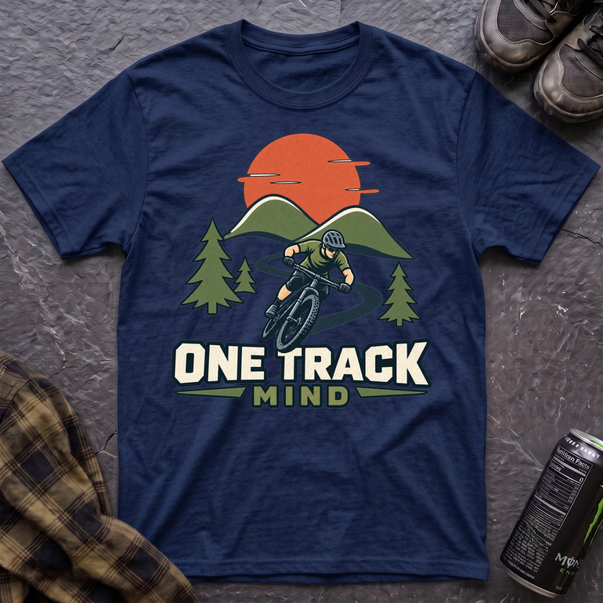 One Track Mind T-Shirt - AspenCrestOutdoors