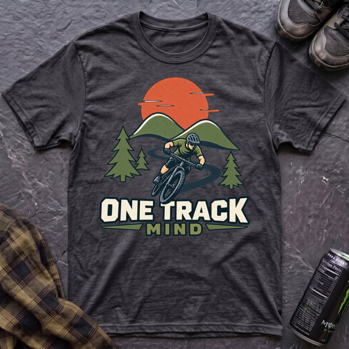 One Track Mind T-Shirt - AspenCrestOutdoors
