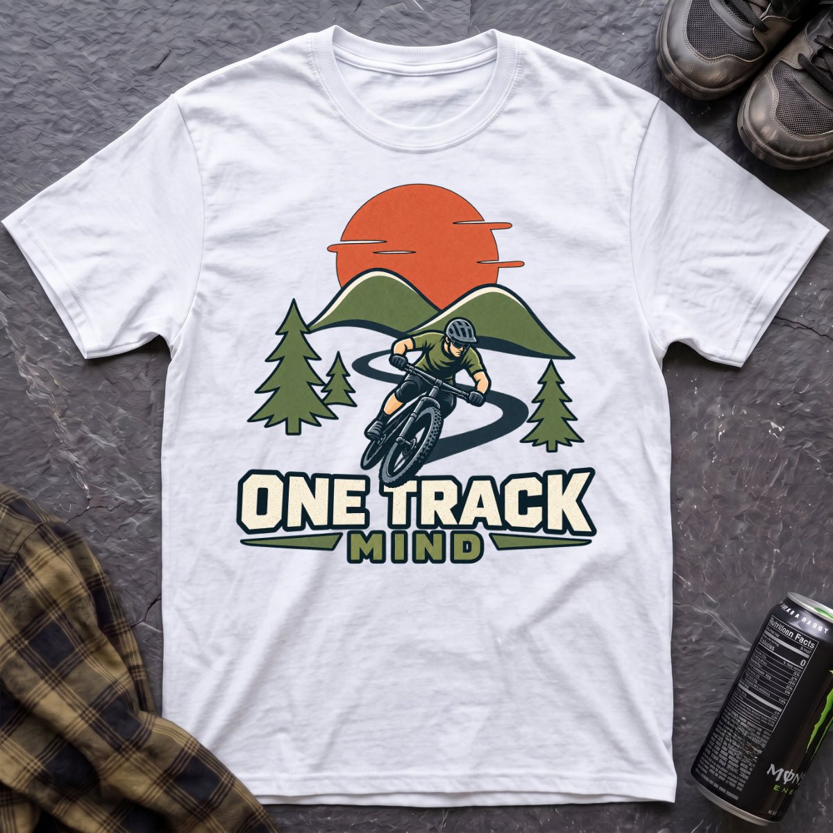 One Track Mind T-Shirt - AspenCrestOutdoors