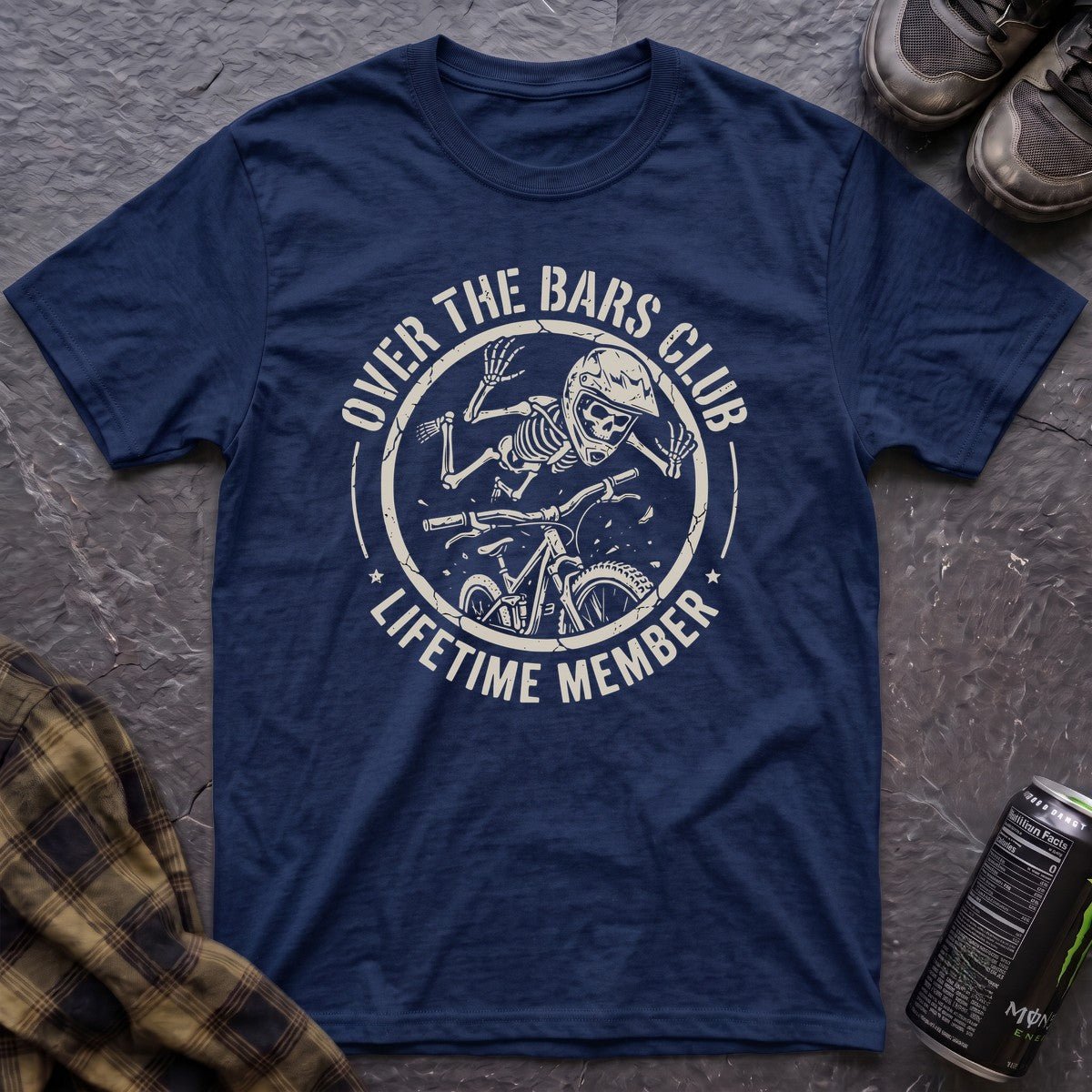Over The Bars Club T-Shirt - AspenCrestOutdoors