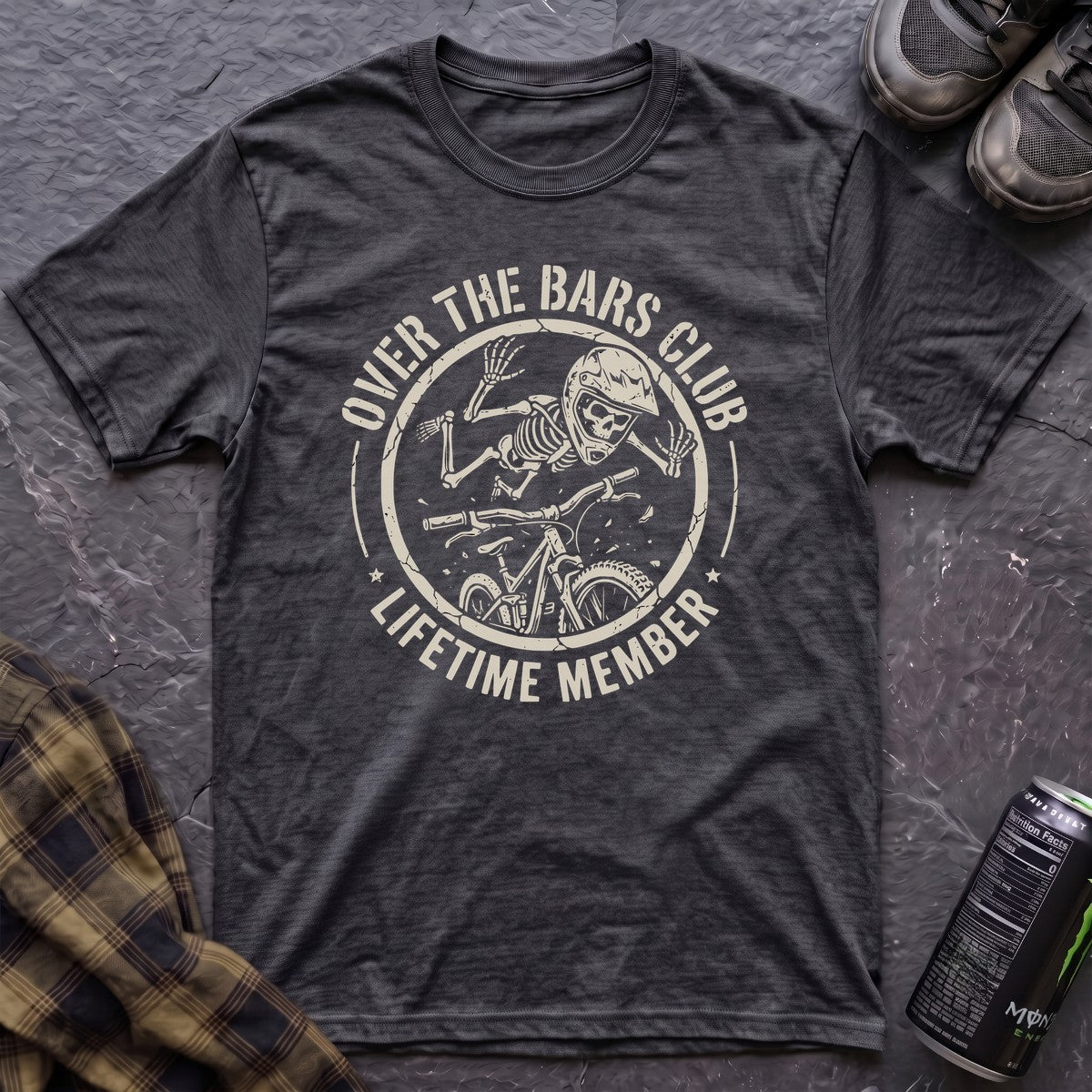 Over The Bars Club T-Shirt - AspenCrestOutdoors
