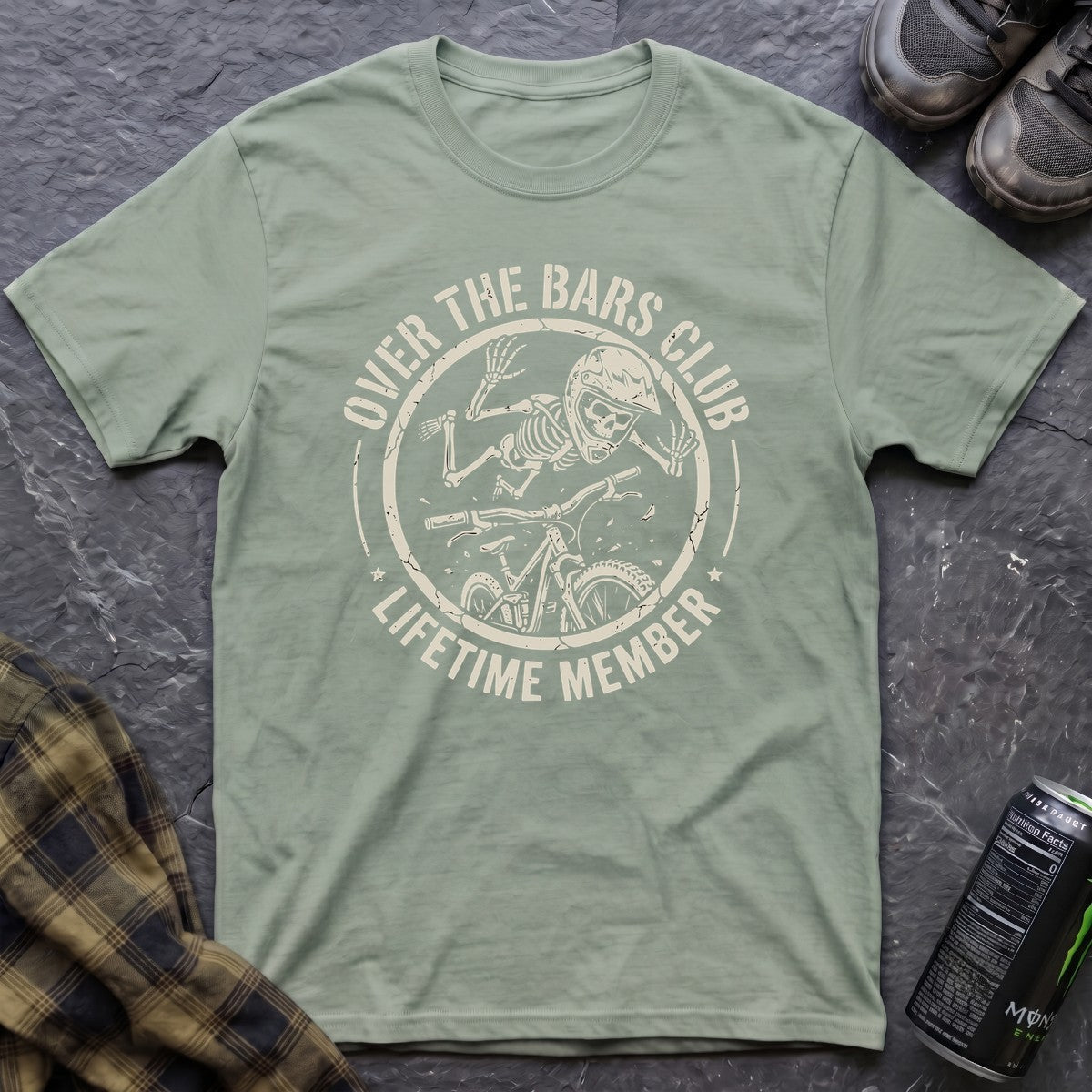 Over The Bars Club T-Shirt - AspenCrestOutdoors